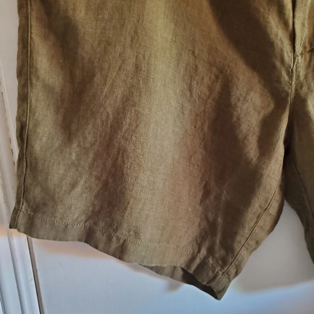J.crew Men's 100% Linen Shorts Waist 40 9